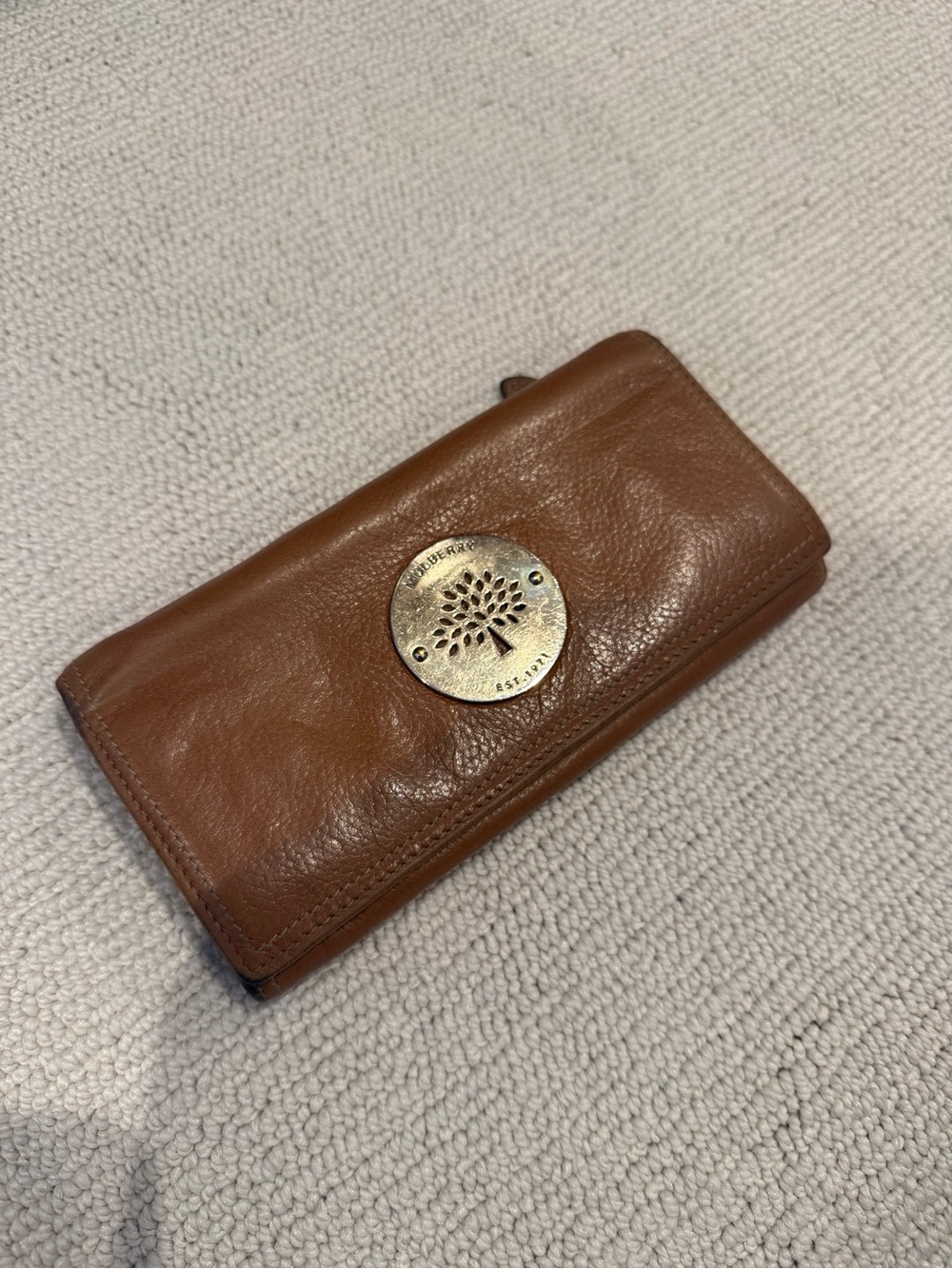 Mulberry Brown Leather Wallet